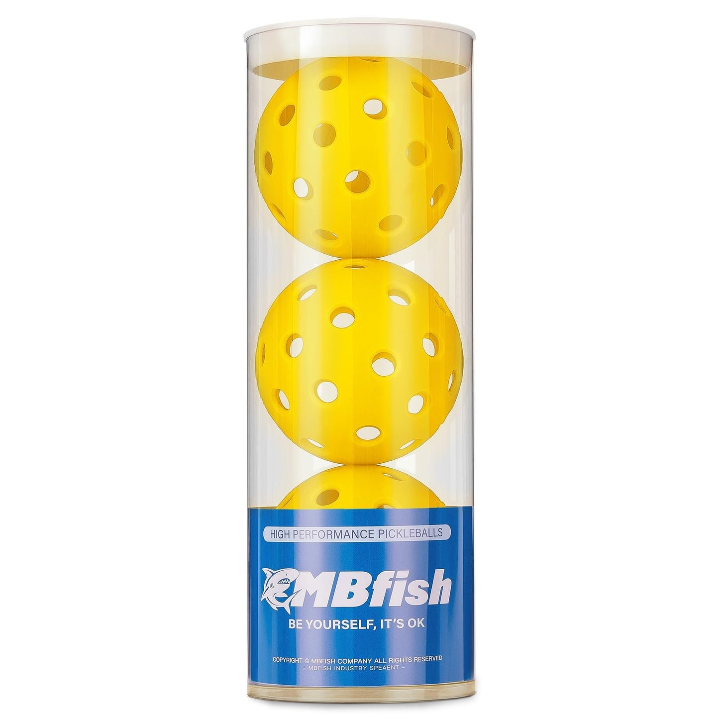 Outdoor Pickleball Balls β 3 Pack
