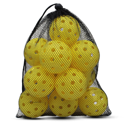 Outdoor Pickleball Balls – 12 Pack (40-Hole High Bounce)