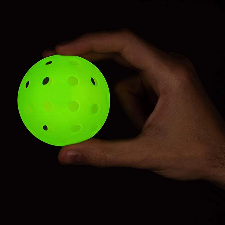 Glow-in-the-Dark Pickleball – 40 Hole