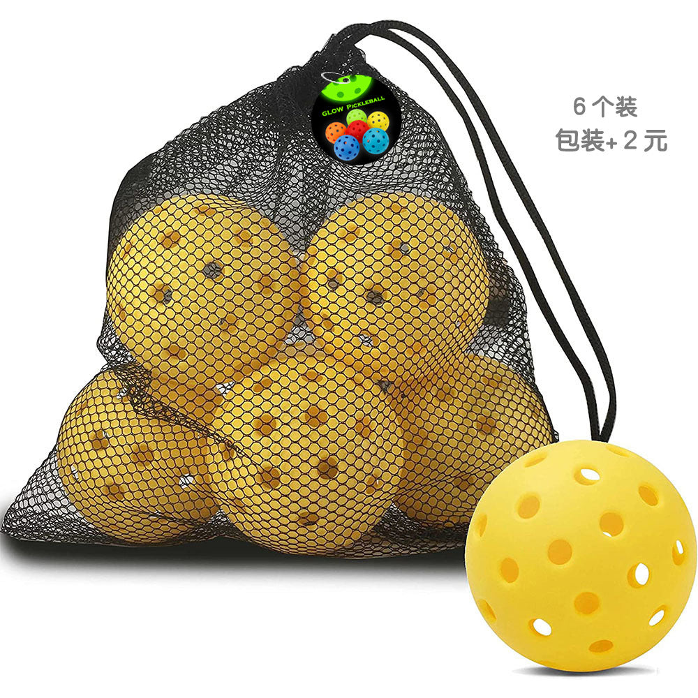 Glow-in-the-Dark Pickleball – 40 Hole